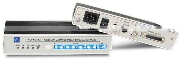 Convert V.35 interface to FE1 protocol converter