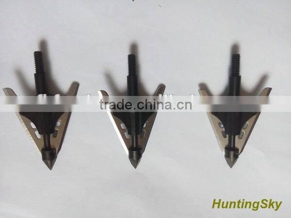 Hunting Broadhead 100Grain Expandable Broadhead Arrowhead For Archery Compound Bow Arrow