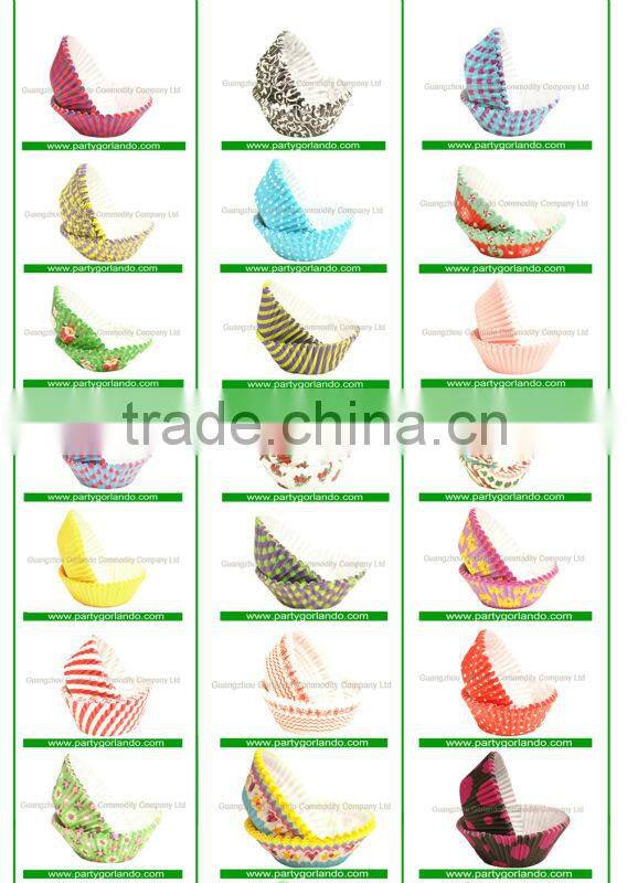 greaseproof paper decoration baking disposable cup cake pan