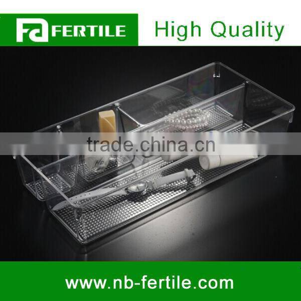 RQY 423602 2PCS ACRYLIC COSMETIC ORGANIZER