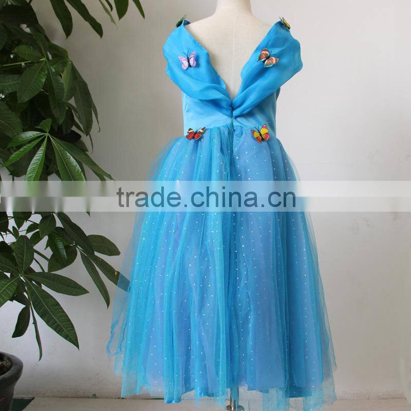 Easy ! baby girls cosplay costumes wholesale kids girls halloween costume designs easy cosplay dress (Ulik)