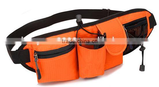 Popular Waterproof Polyester Walking Bag Sports Running Large Capacity Adult Waist Bag