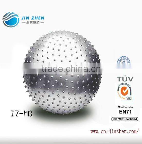 2015 hotsale spiky massage ball Non-toxic PVC body and massage ball