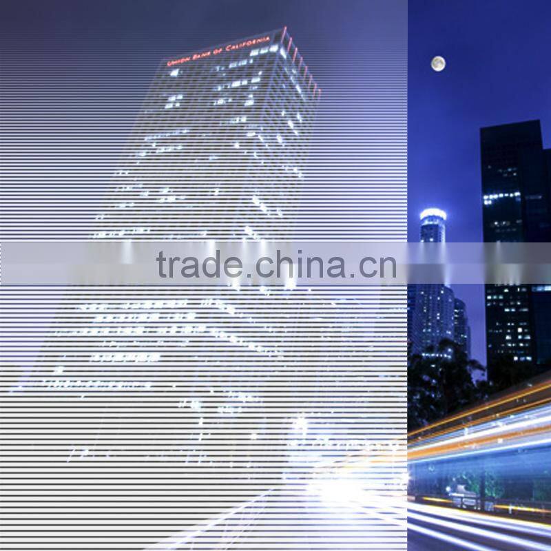 SWITCHABLE Gradation White Stripe PET Foil Similar to 3M Window Film