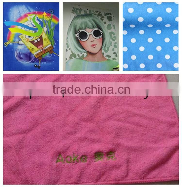 china supplier microfiber towels absorbent tea towels home textile