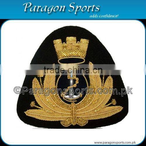 White Star Line Badge Titanic Officer Handmade Bullion Wire Cap Badge