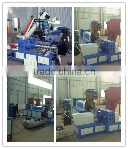 HYZ-120 nano granules pe production linemini plastic granulating machine