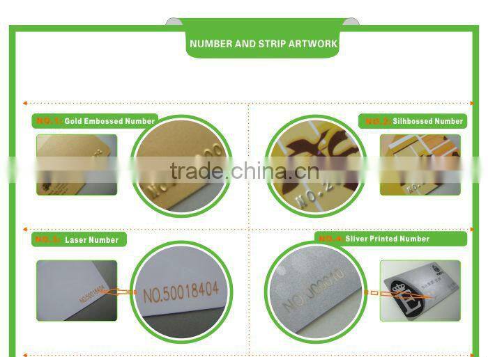 Top selling hologram transparent business cards