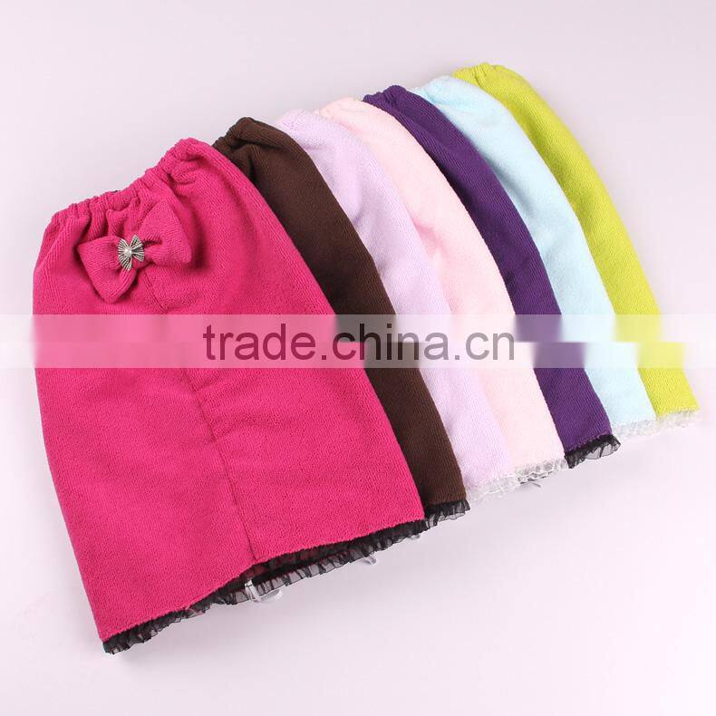 Unique hair wrap cap for women knitted hair towel