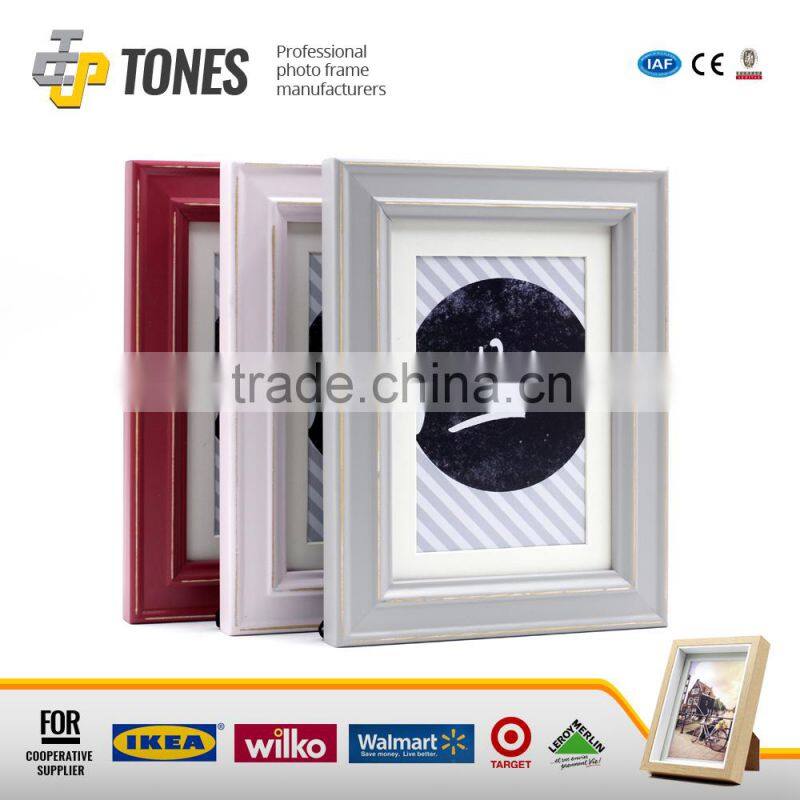 large wooden photo frame