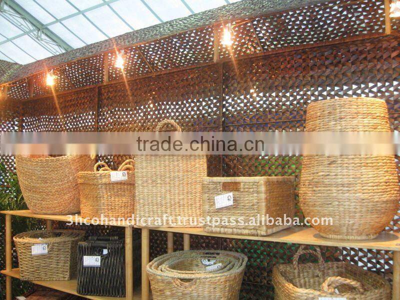 2015 New Product Seagrass Basket for Home Decoration and Furniture