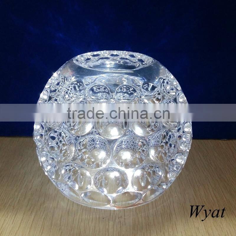 custom glass candle jars candle glass holders SLJe95