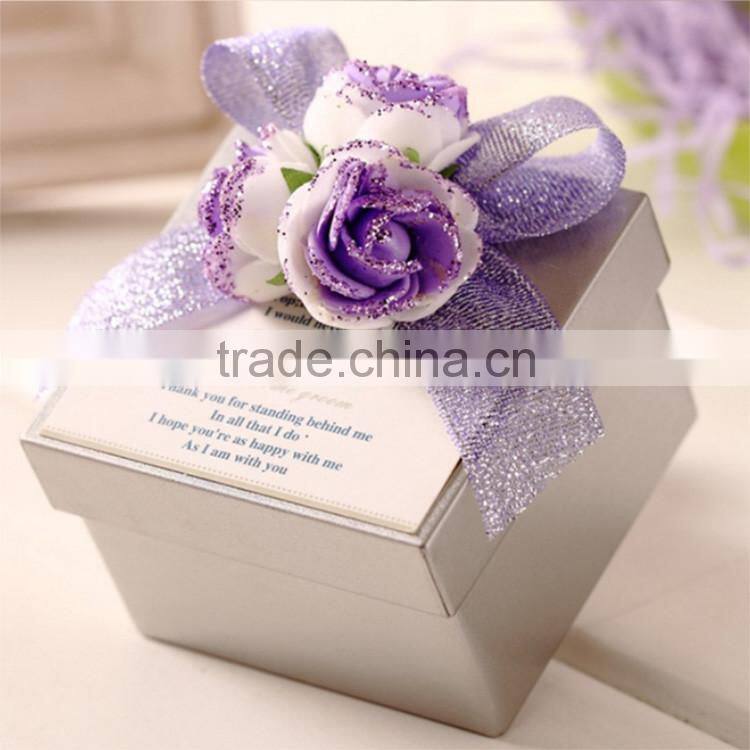 Customized creative paper gift box candy girl box