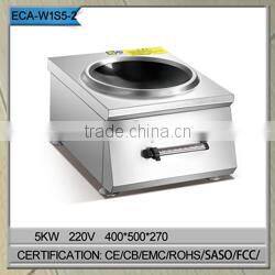 Table top stainless steel magnetic induction stove