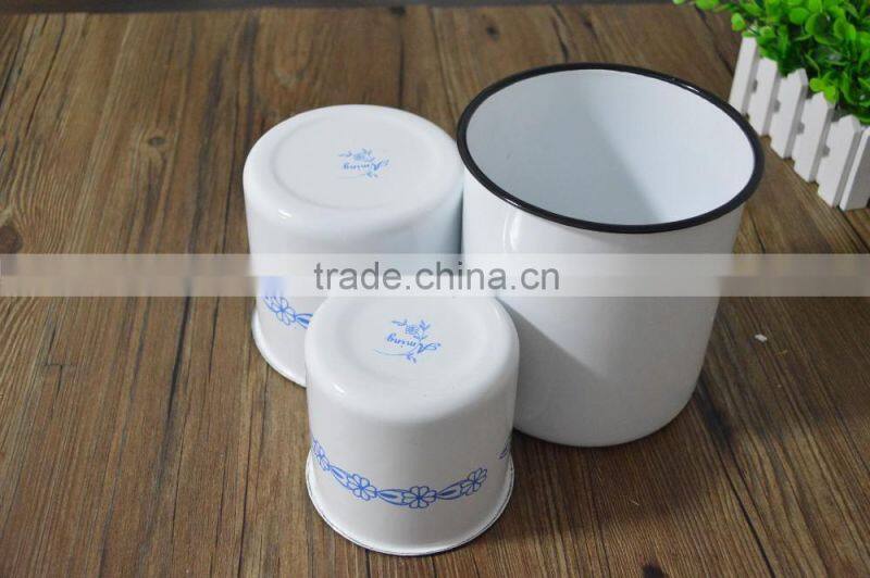 Metal enamel canister set,high quality tumbler