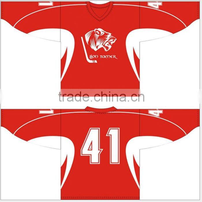 Customized favorite ice hockey goalie jersey