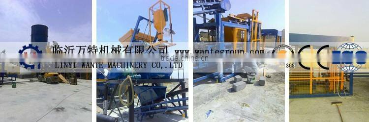 WANTE BRAND China product QT8-15 fully automatic block making machine line with high capacity in Oman