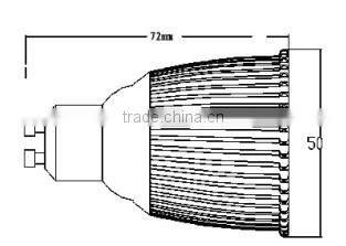 2700k led spotlight gu10 6w wholesale camping supplies new 2014