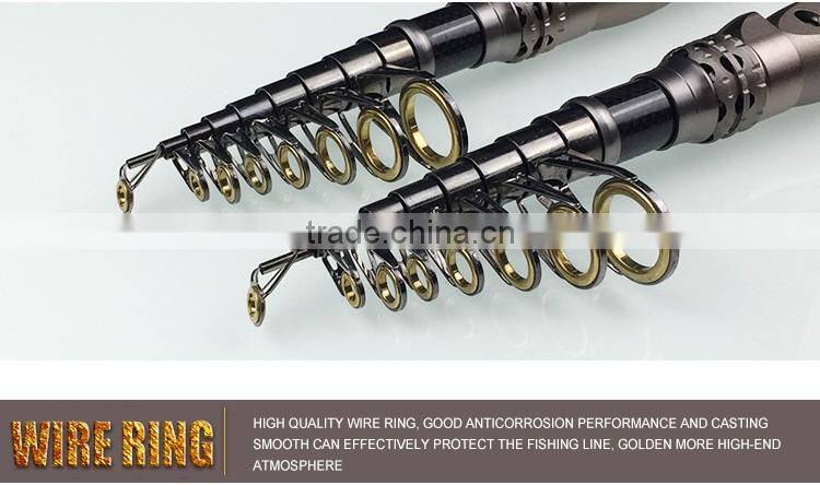 Spin Spinning Rod and Reel Combos Carbon Telescopic Fishing Rod with Reel Combo Sea Saltwater Freshwater Kit Fishing Rod Kit