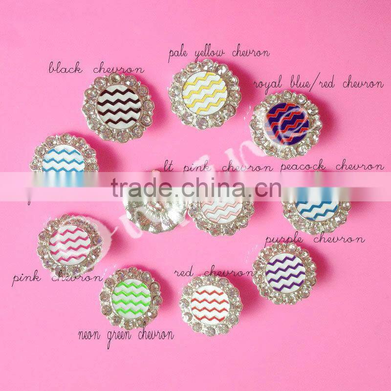 stock 21*13mm rhinestone Christmas santa hat button slider for ribbon 3/8" hair bow center(BTN-5393)