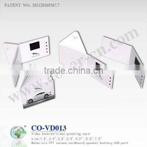 Kindly customer video greeting card for advertising /promotion