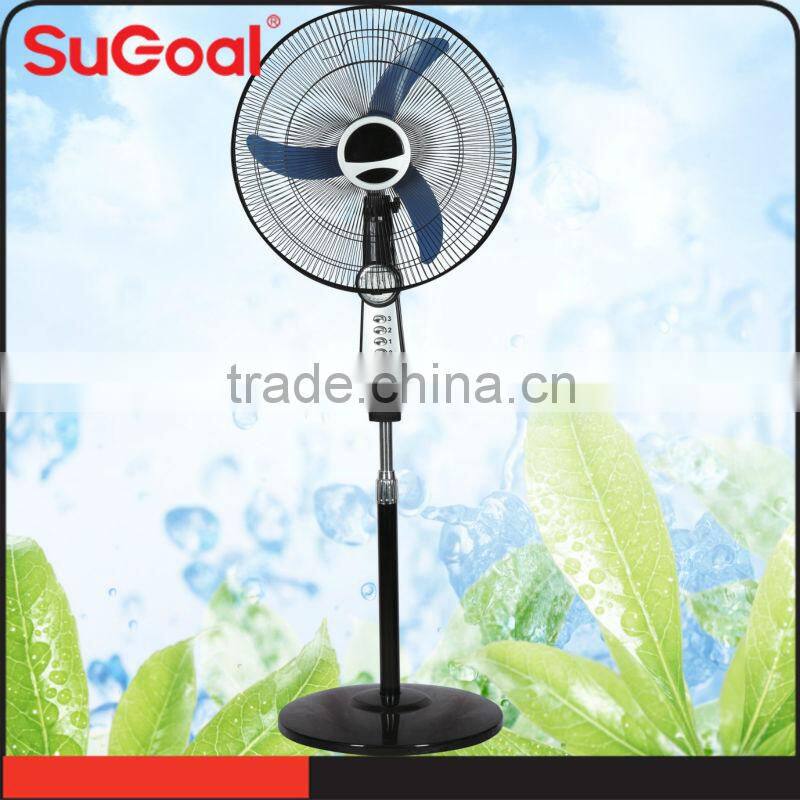 NEW Electric 16 In Oscillating 3 Speed Adjustable Vintage Silver Swan Oscillating Fan