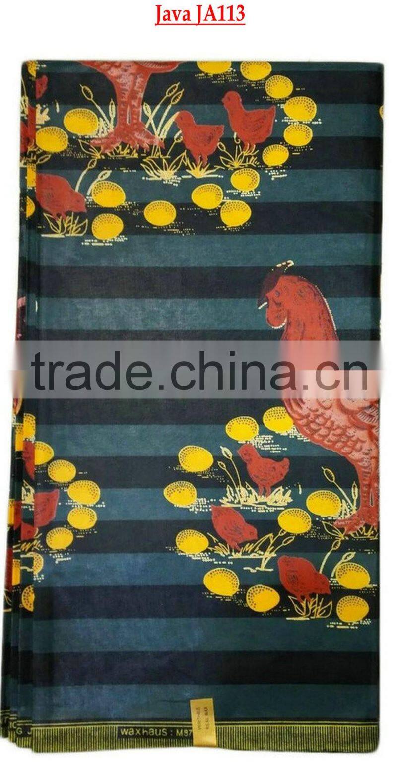 wholesale spandex african wax printed cotton fabric