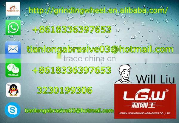 343 Ligangwang hot sale 180*6*22 depressed center grinding wheel for Thailand market