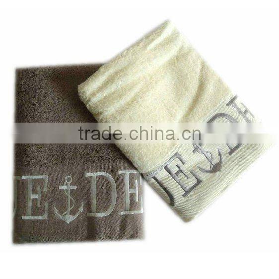 100% cotton high quality yarn dyed jacquard towel