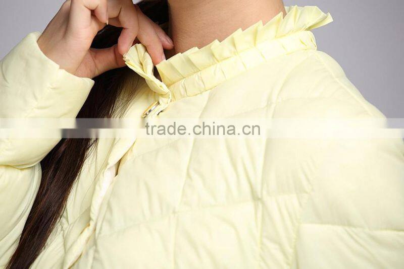 custom cheap A-line denim jacket wholesale