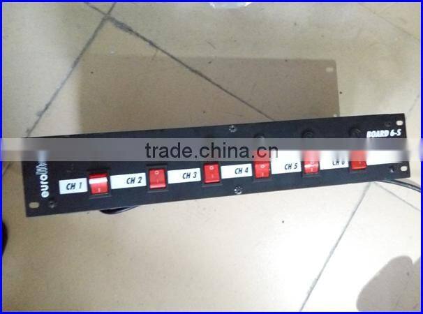 good market wholesale 6 way, 8 way, 10 way power divider switch box switch board 6 road