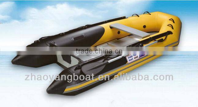 3.3m 5 persons sports inflatable boat with aluminum floor