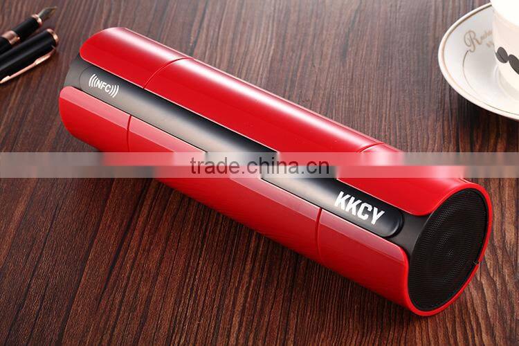 360 Degree Stereo Sound HIFI NFC Bluetooth Speaker Hot selling Mini WIreless-Fidelity(WIFI) , bluetooth speaker , USB port .