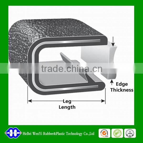 China customized PVC edge trim with best price