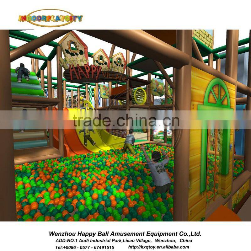 Happy Village Farm Theme Commercial Kids Indoor Playground Equipment