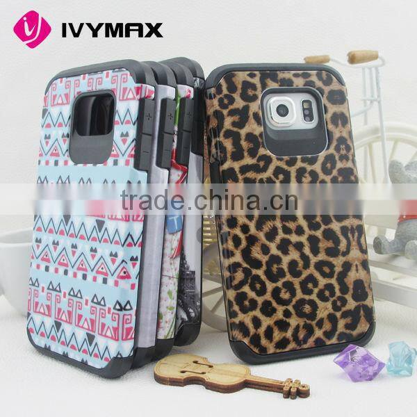 Different painted pattern cell phone case for samsung galaxy s6