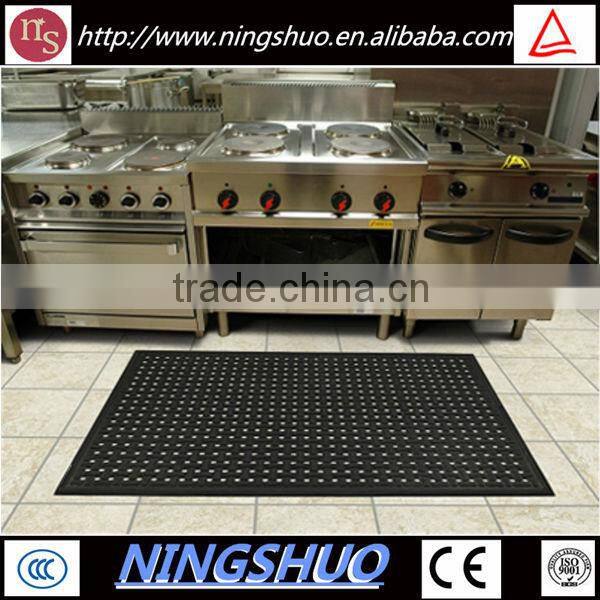 China supplier of anti slip oil proof kitchen mat rubber floor mat