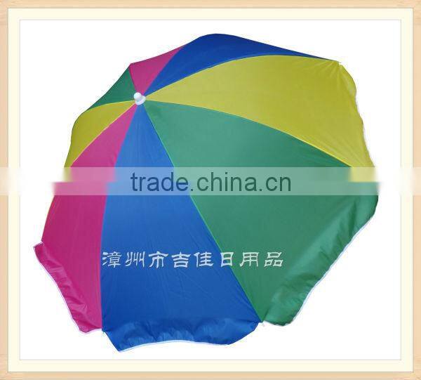 PBYG-180P colorful 36inch promotional folding beach umbrella