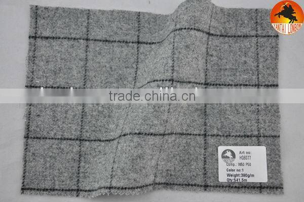 double face wool coat fabric stock