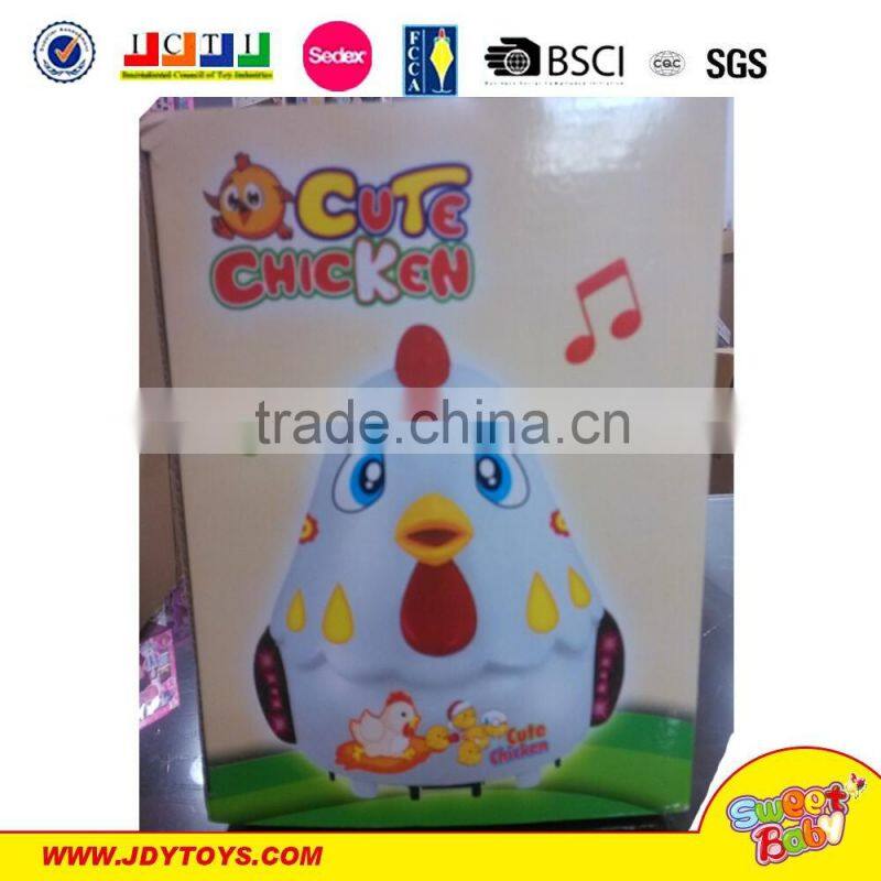 4 channels remote control car chicken animal 3D light and music toy