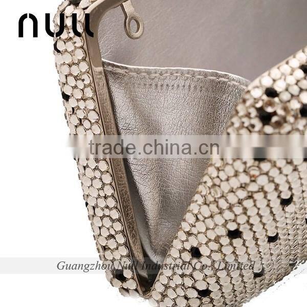 Fashion Rhinestone Clutch Bag Purse / Rhinestone Cosmetic Bag for Party