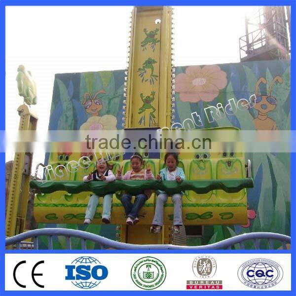 Thrill rides for kids jumping frog