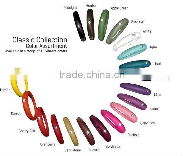 2012 New Fashion Diamond Silicone Finger Ring