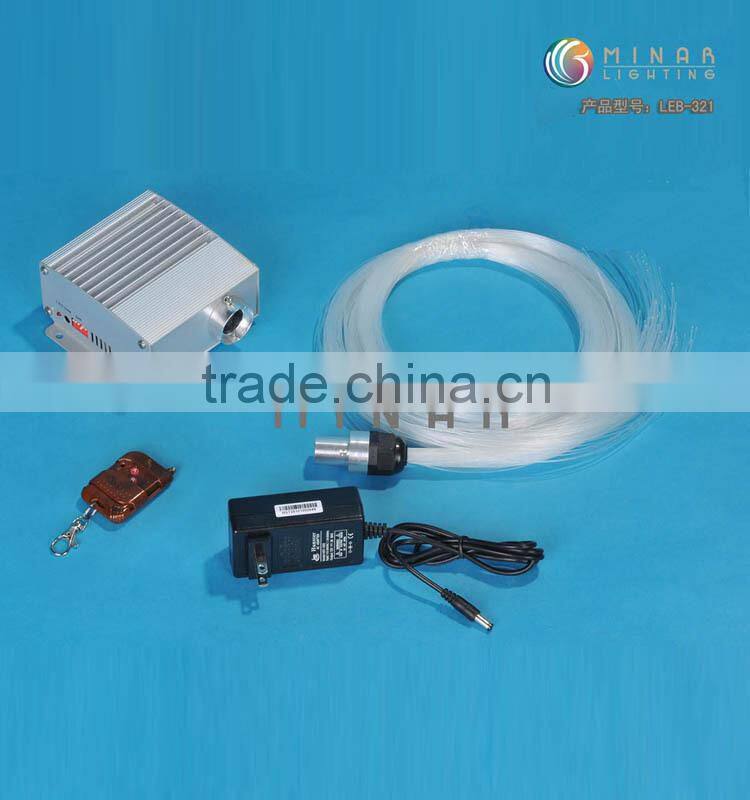 DMX 6W RGB Mixing Color 12V twinkling star effect ceiling kit