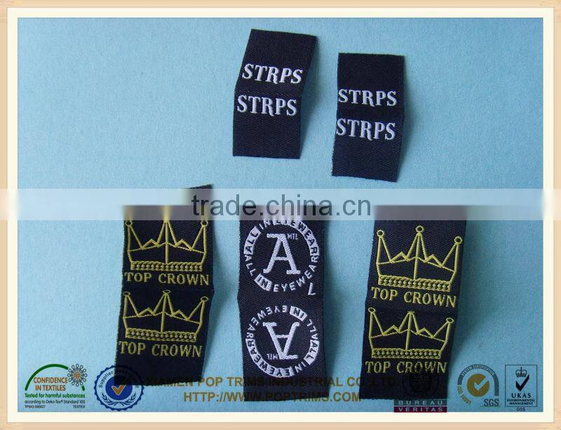 Professional manufacture custom garment label for OEM