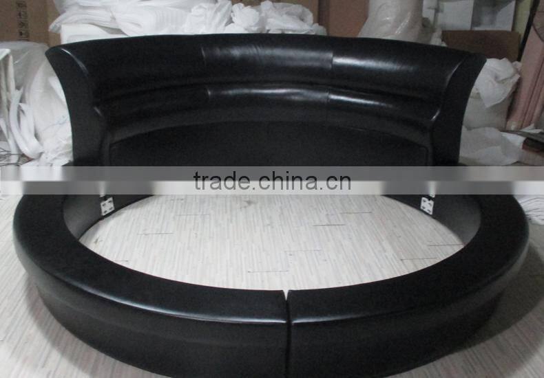 2015 Leather Round Bed SY10067