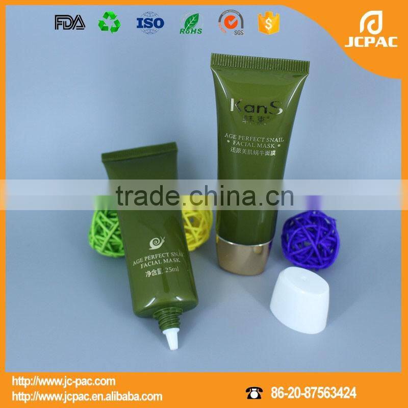 19mm-25mm Plastic Packaging,Oval Plastic Tube for Cosmetics Packaging