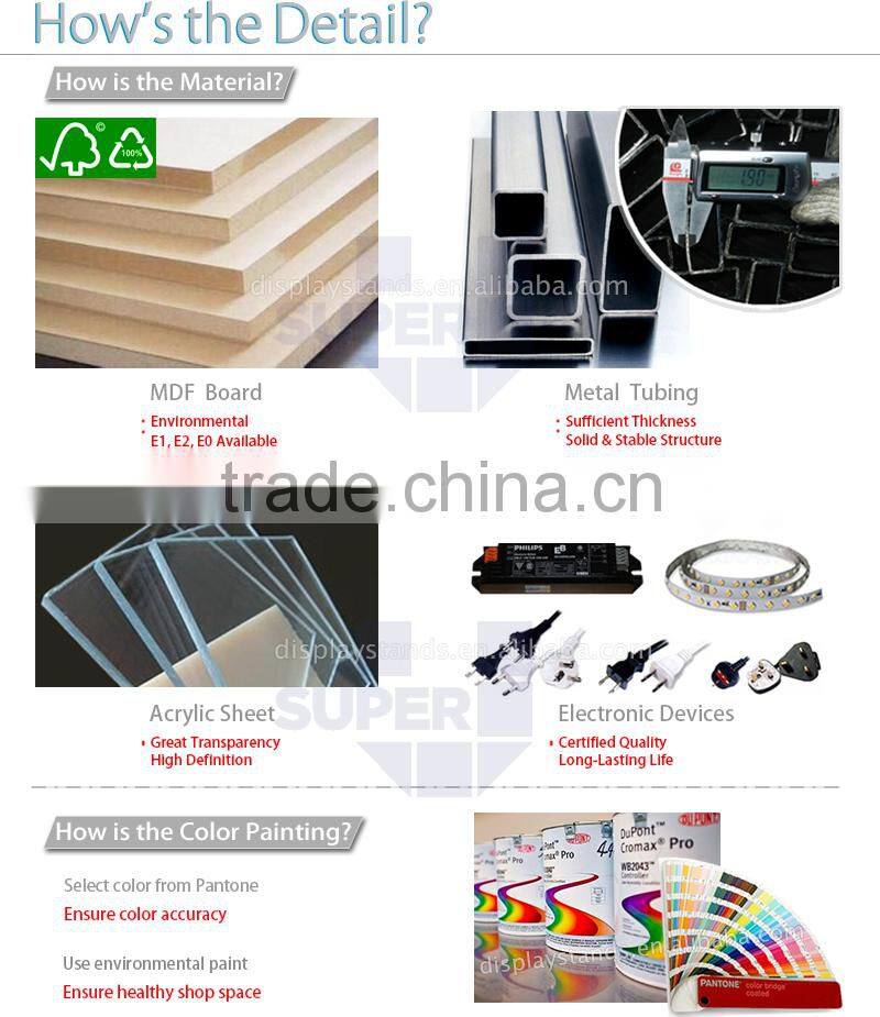 Effective design counter camera display