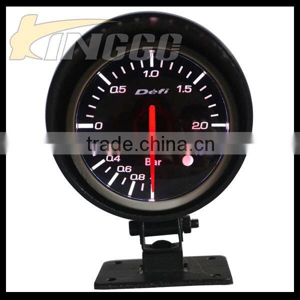 BF Series 60MM Auto Racing Gauge With White and Red Light