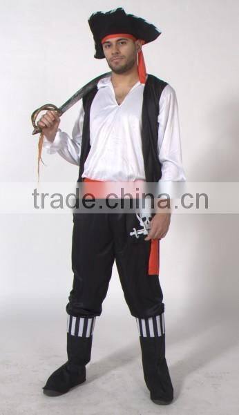 fancy men sexy cosplay costume jack sparrow costume adult pirate costume